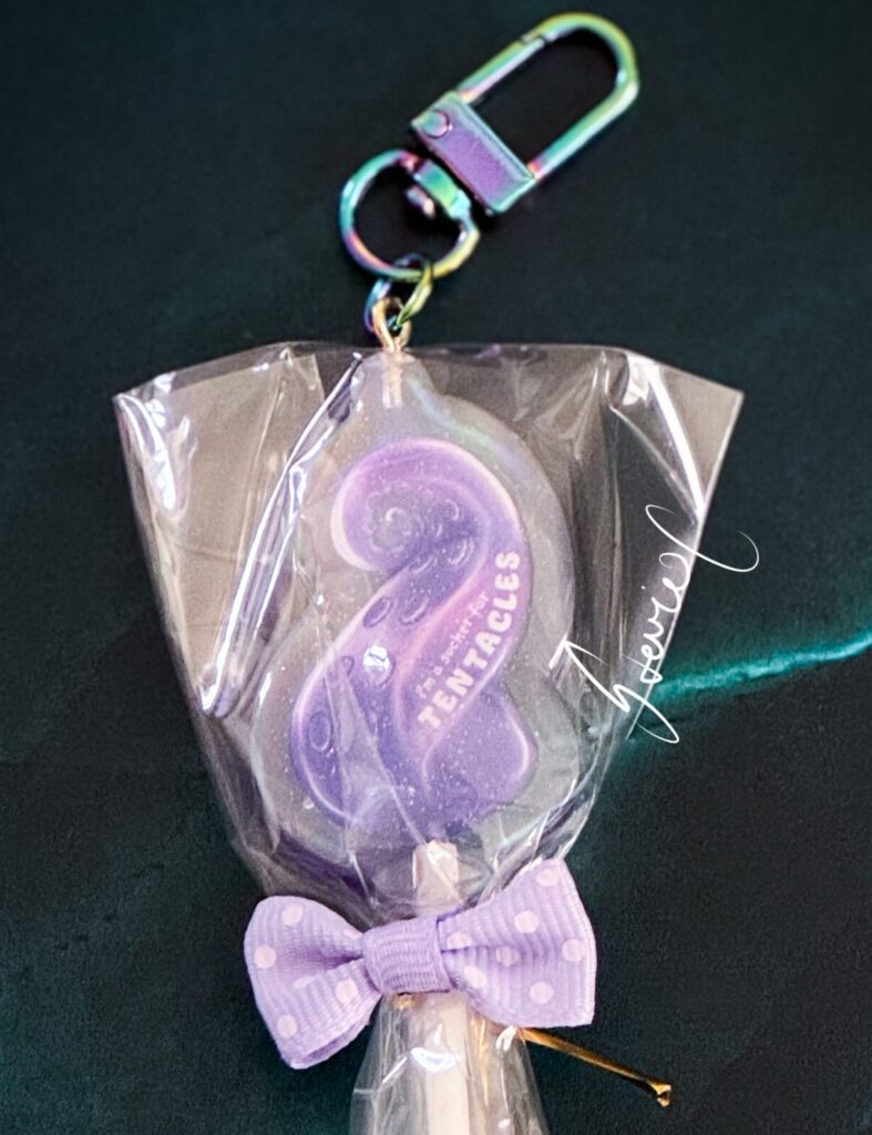 'I'm a sucker for tentacles' Acrylic Keychain